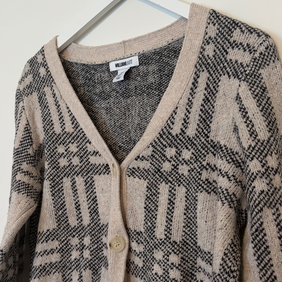 William Rast Cropped Cardigan, Large - Picture 3 of 10